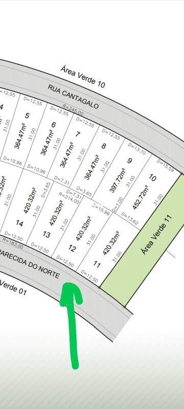 Terreno em Condomínio à venda no Damha III - Res. Uberaba: 