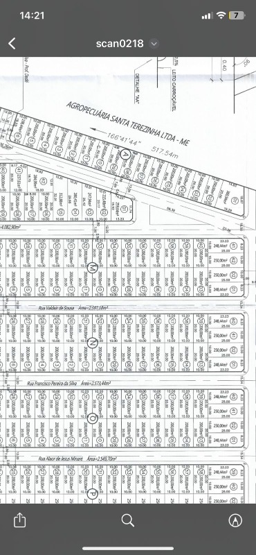 Terreno/Área à venda no Loteamento Ilha Bela II: 
