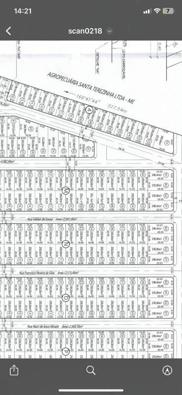 Terreno/Área à venda no Loteamento Ilha Bela II: 
