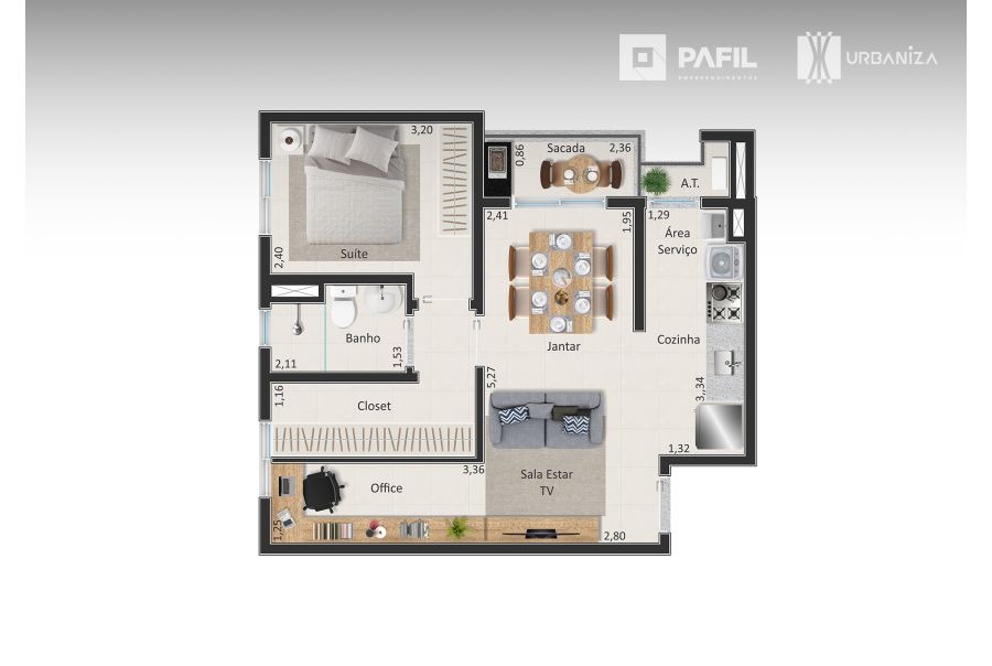 Apartamento à venda no Santa Marta: 