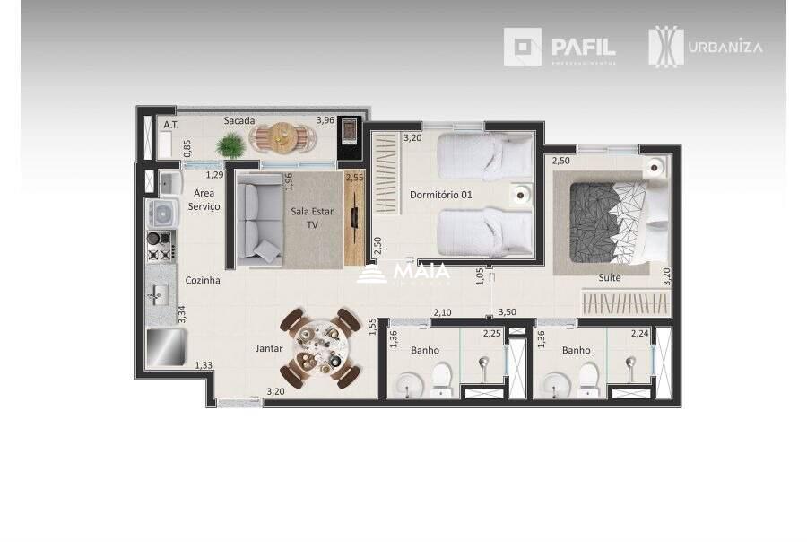 Apartamento à venda no Santa Marta: 