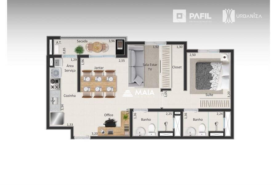 Apartamento à venda no Santa Marta: 