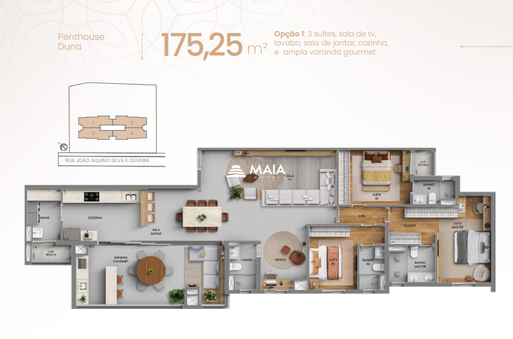 Apartamento à venda no Santa Maria: 