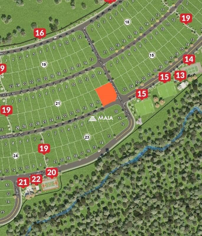 Terreno em Condomínio à venda no Damha III - Res. Uberaba: 