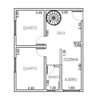 Apartamento à venda no Manoel Mendes: 