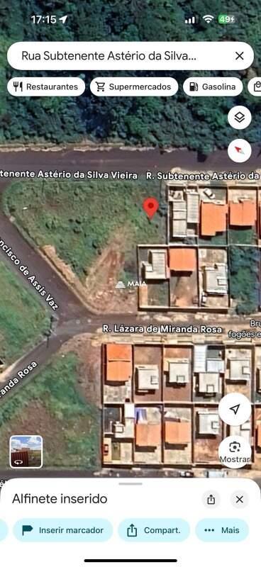 Terreno/Área à venda no Oneida Mendes II: 