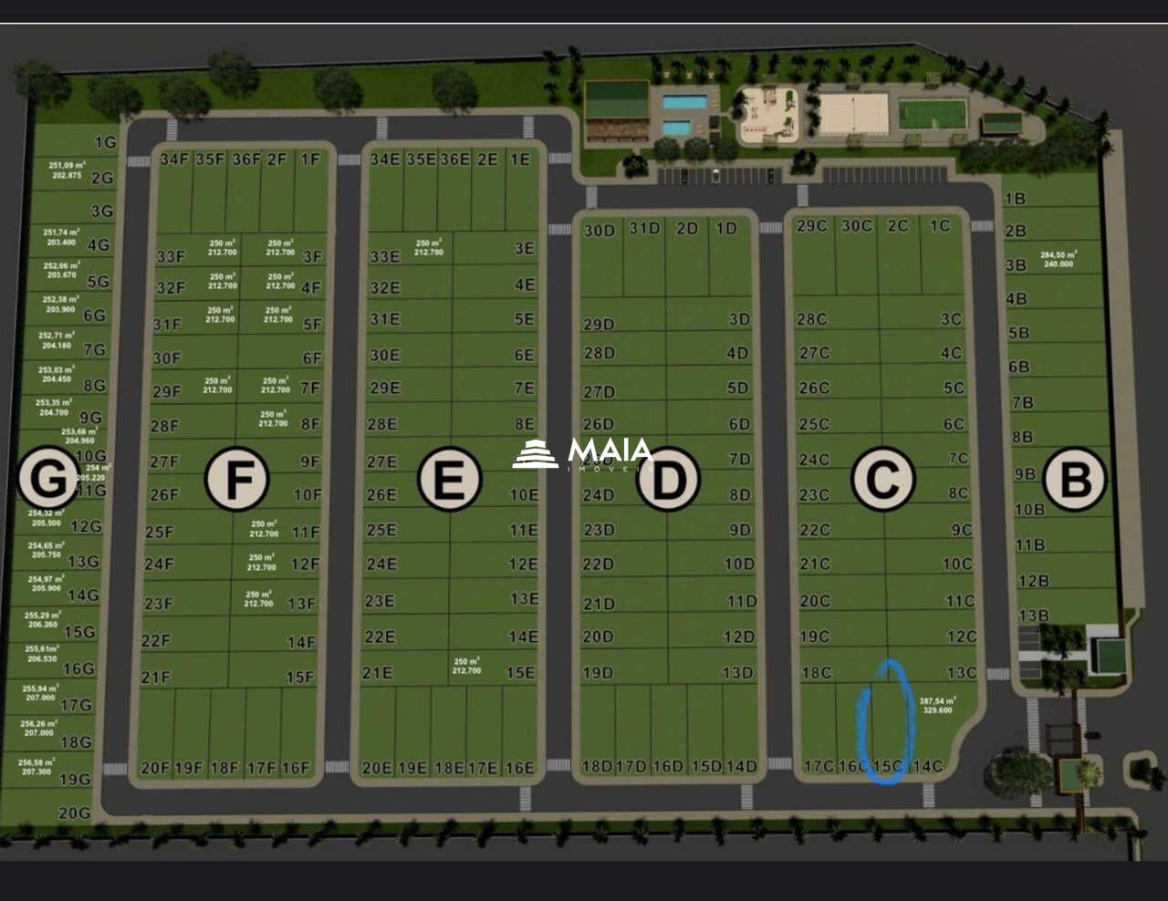 Terreno em Condomínio à venda no Ayat, Club Residence II: 