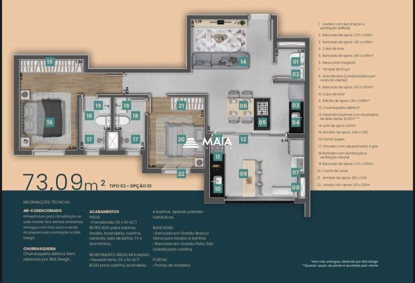 Apartamento à venda no Santa Maria: 