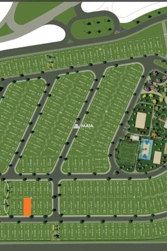 Terreno em Condomínio à venda no Damha Fit - Res. Uberaba: 