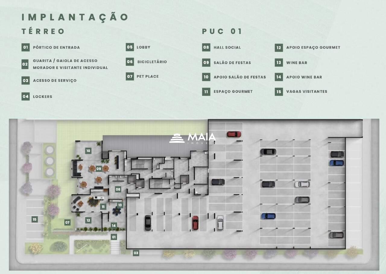 Apartamento à venda no Santa Maria: 