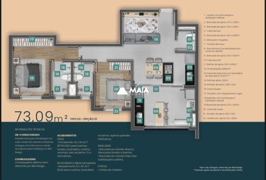Apartamento à venda no Santa Maria: 