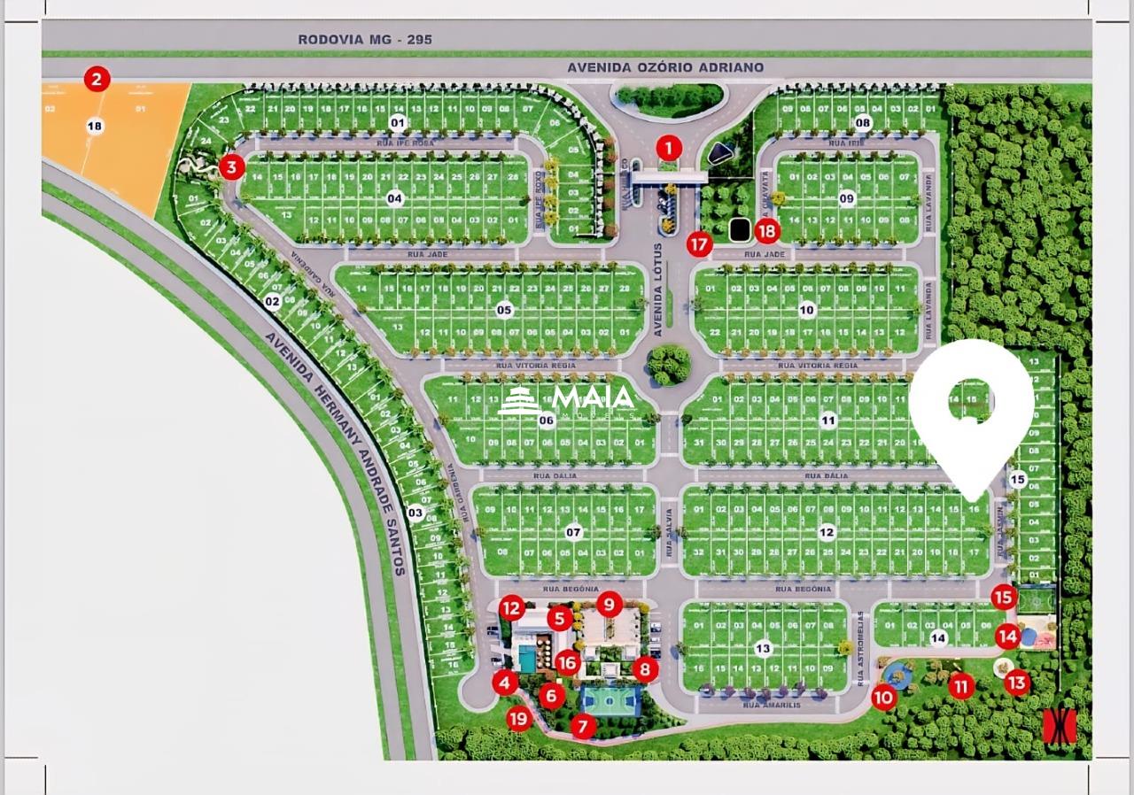 Terreno à vendo no Condomínio Residencial Jardins