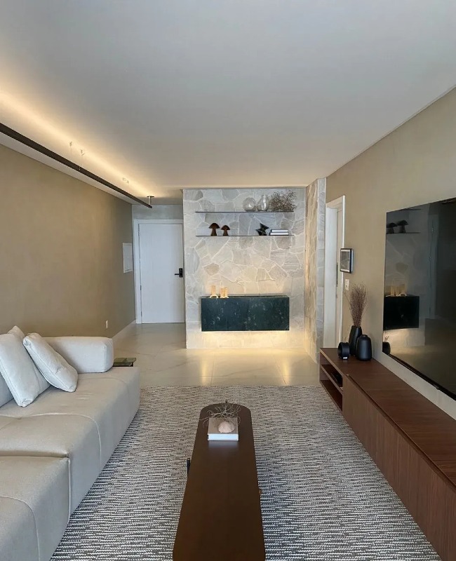 Apartamento 3 suítes com vista ao mar na Praia Brava, Itajaí – 2 vagas, mobiliado - Foto 3 de 15