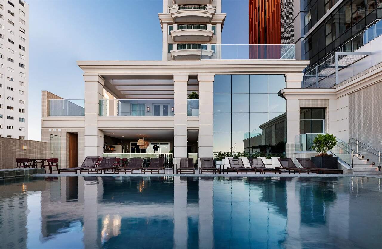 EMBRAED AURORA - FRENTE MAR 5 suítes à venda na Avenida Atlântica em Balneário Camboriú - Centro, Balneário Camboriú - 231m² - 5 quartos