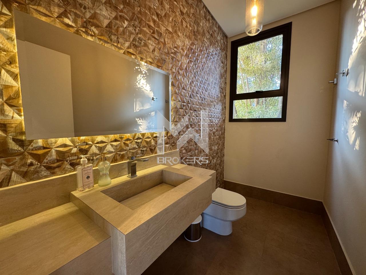 Casa em Condomínio para aluguel no Condomínio Campo de Toscana: Lavabo