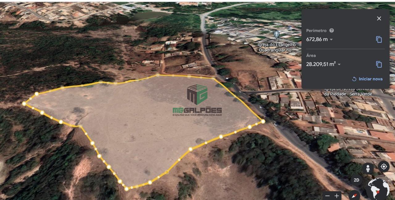 Terreno/Área para à venda no bairro Serra Verde : 