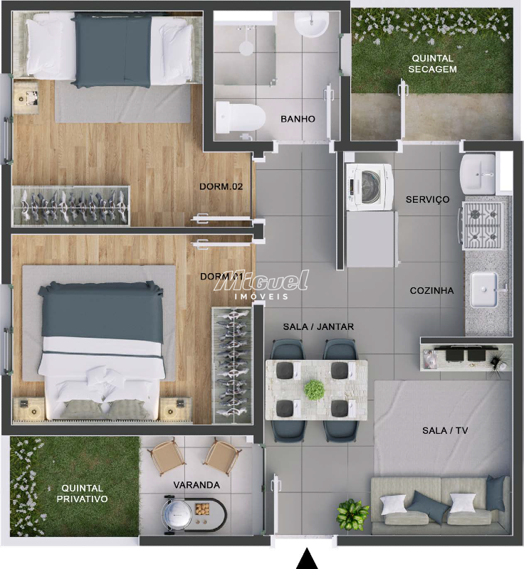 Apartamento à venda no Vila Sonia: 