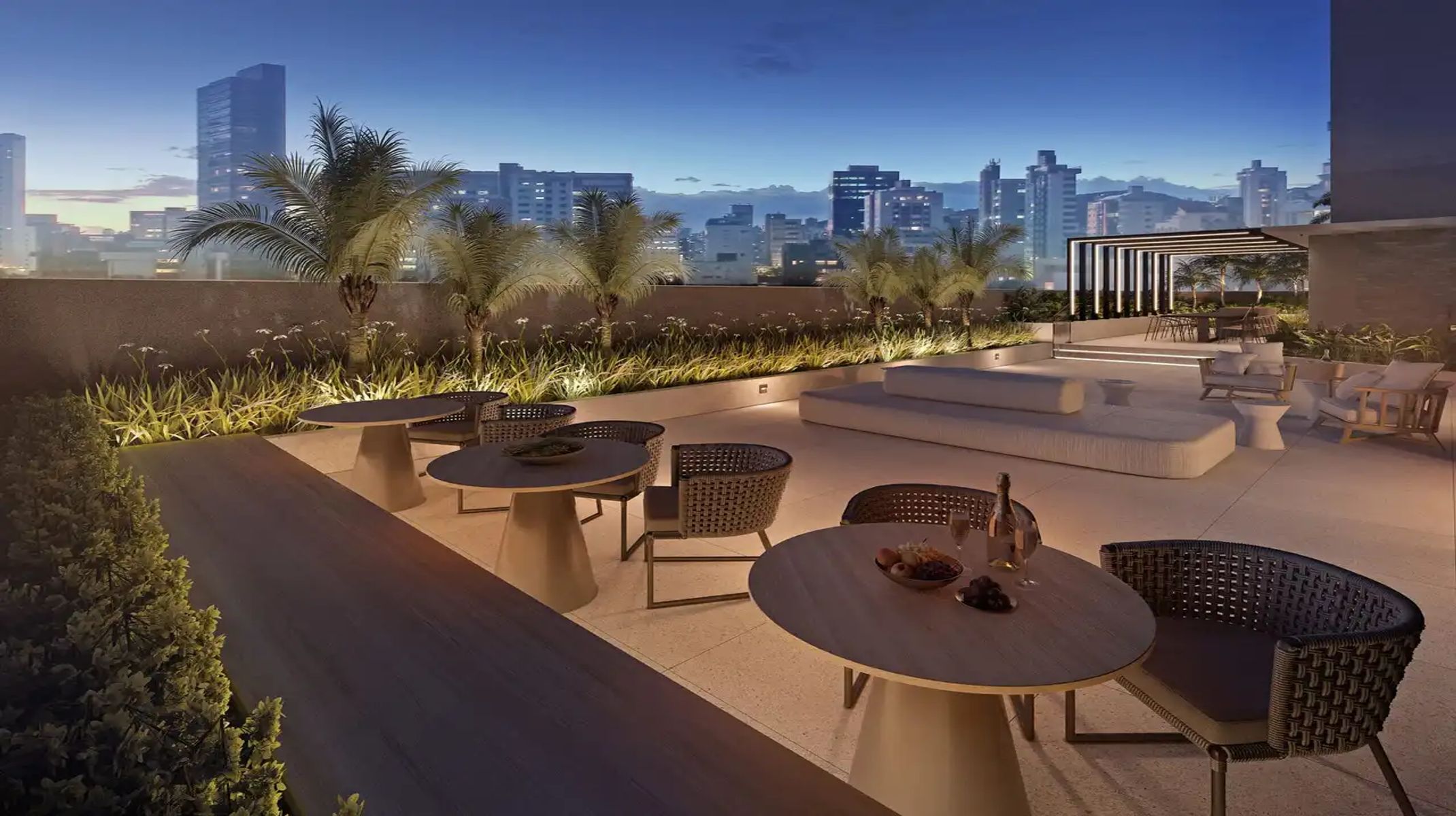 Apartamento à venda no Savassi: Terraço 