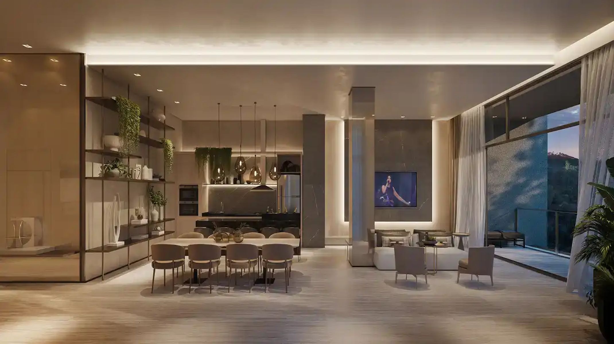 Apartamento à venda no Vila Da Serra: Espaço gourmet 