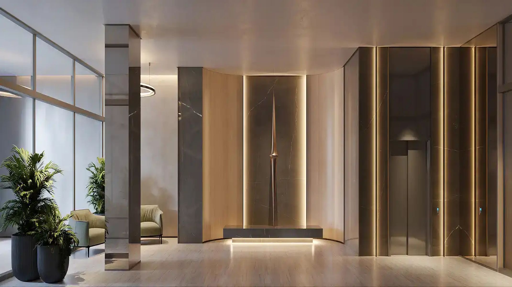 Apartamento à venda no Vila Da Serra: Hall de entrada 