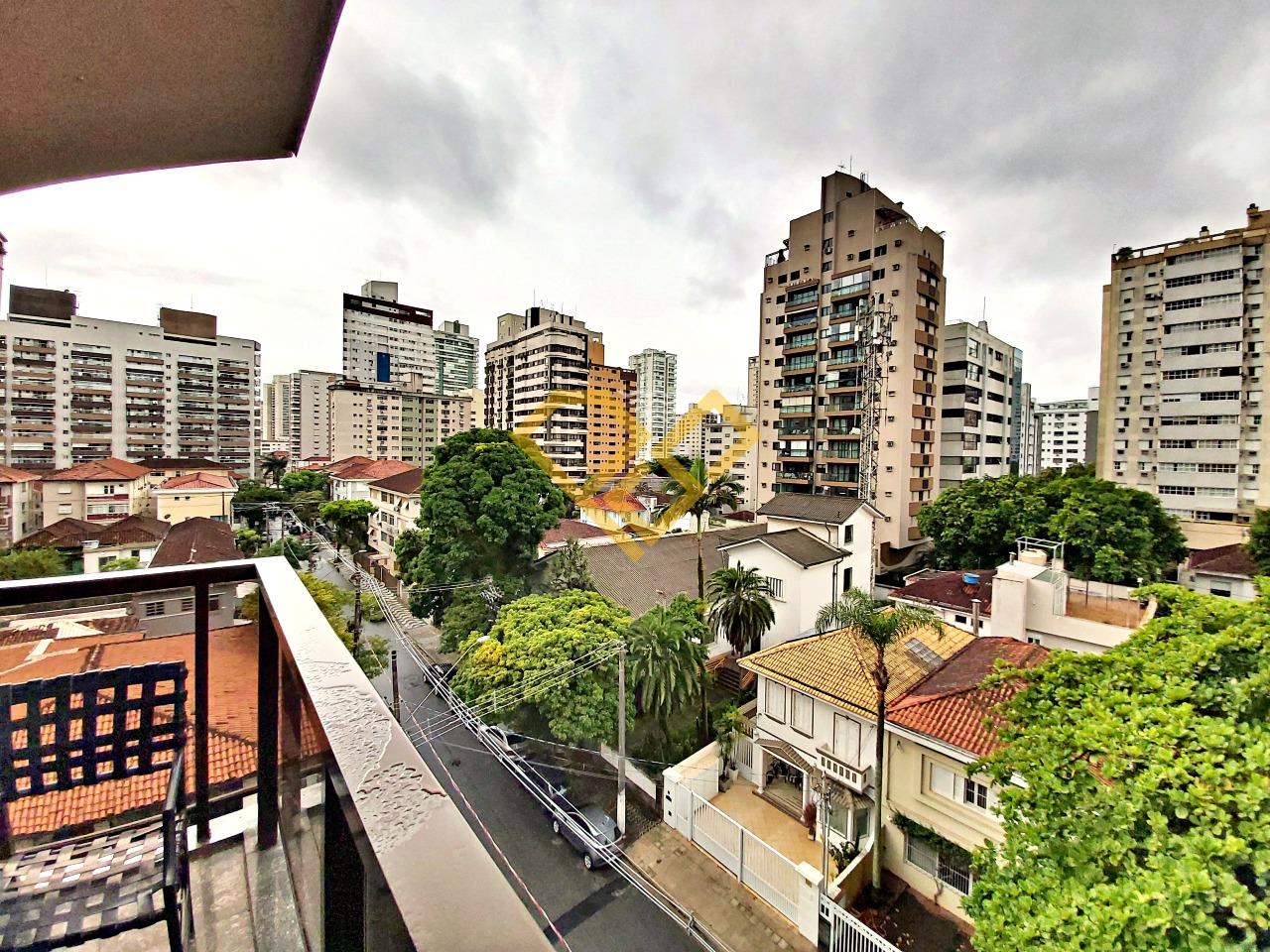 Apartamento à venda no Gonzaga: Vista da varanda