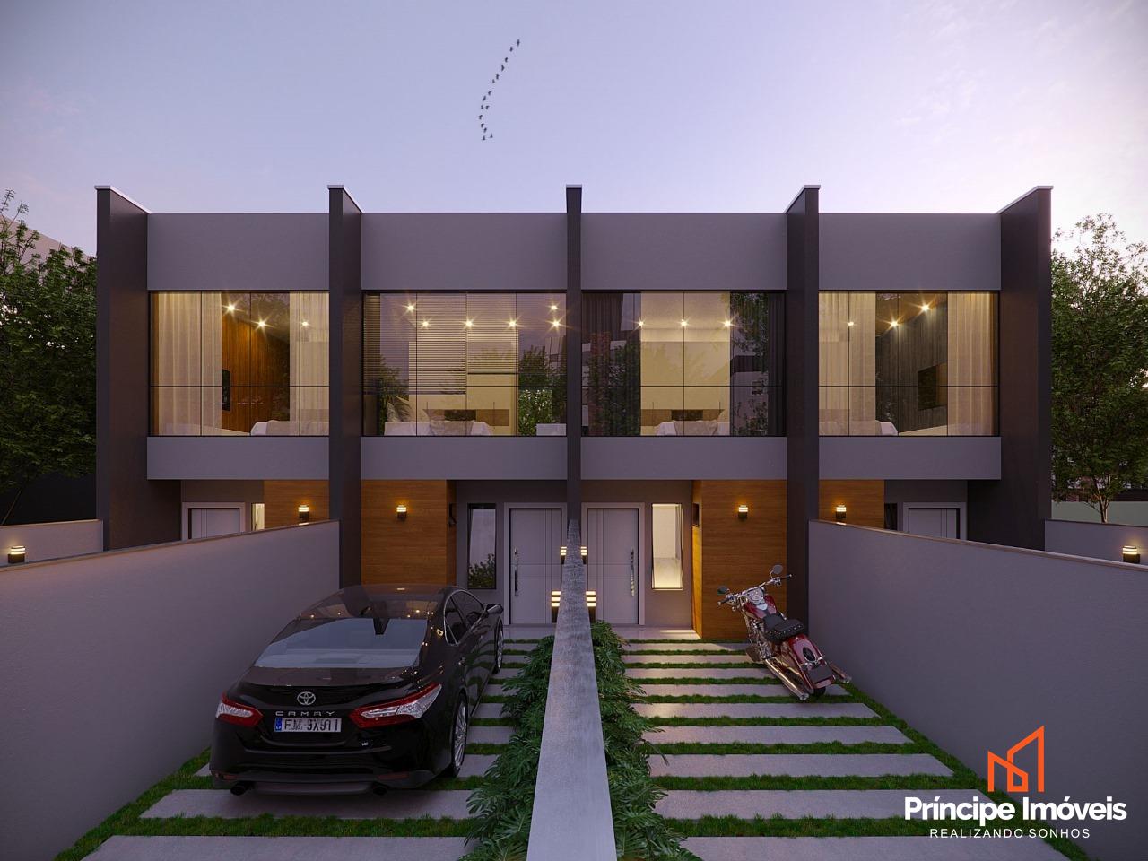 Geminado à venda em Joinville, Vila Nova, 2 quartos: 