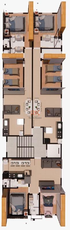 Área privativa à venda no Serrano: 