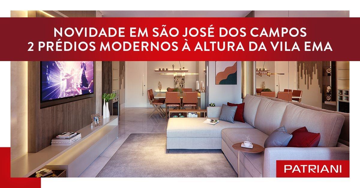 Lançamento Patriani - Epic Vila Ema - 151m² - 2 Suítes - O Prédio Mais  Moderno de SJC!