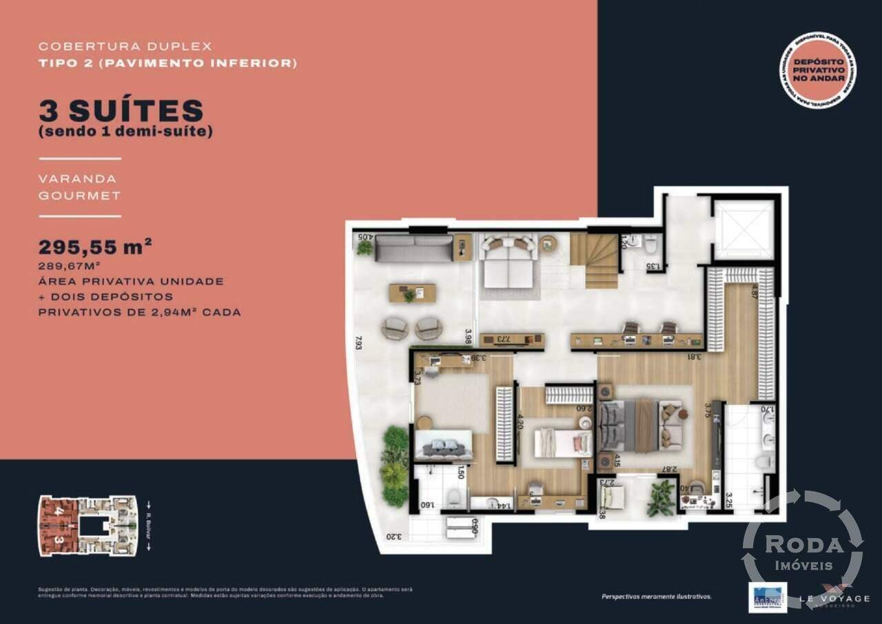 Apartamento à venda no Boqueirão: 