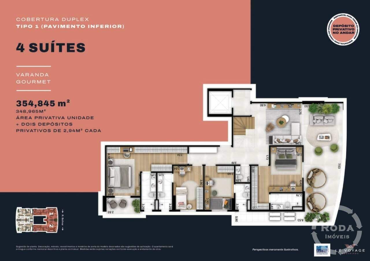 Apartamento à venda no Boqueirão: 