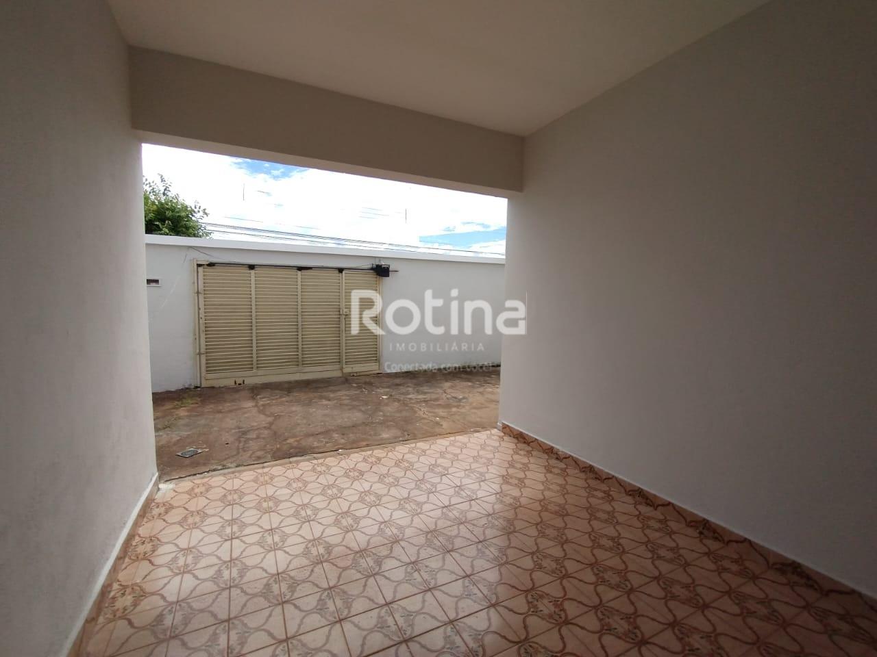 Casa para alugar, 3 quartos em Uberlândia no bairro Santa Mônica no valor de R$ 1.850,00 - Rotina Imobiliária: 