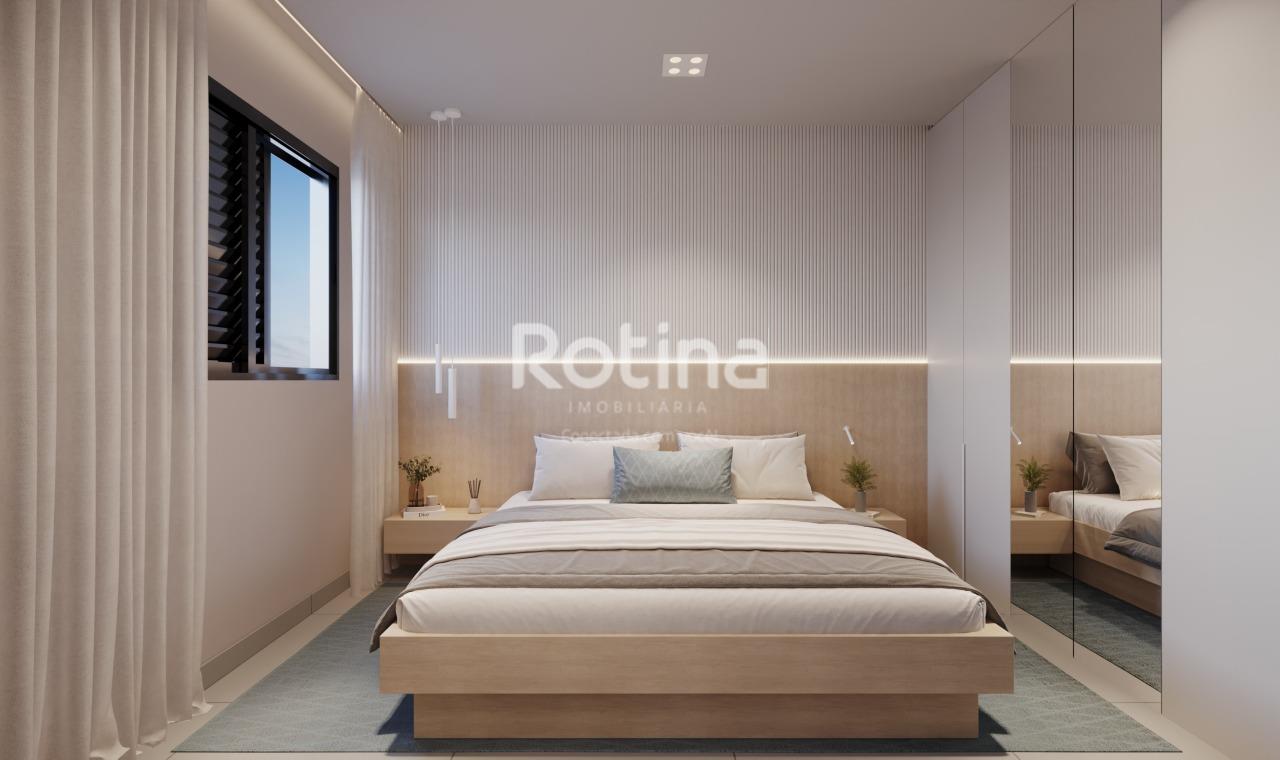Apartamento à venda, 2 até 2 quartos em Uberlândia no bairro Santa Mônica no valor de R$ R$ 654.376,41 até R$ 852.358,02 - Rotina Imobiliária: Quarto 