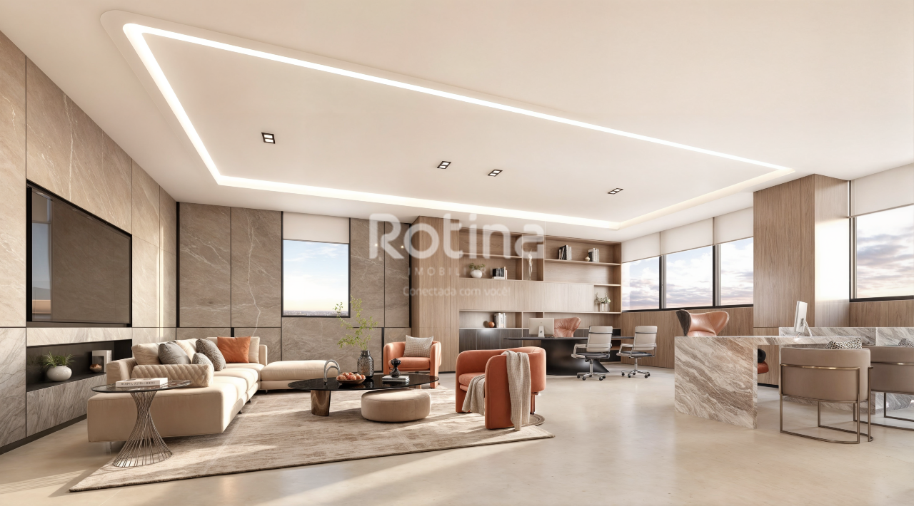 Sala à venda, 0 até 0 quartos em Uberlândia no bairro Gávea no valor de R$ R$ 2.825.592,00 até R$ 2.825.592,00 - Rotina Imobiliária: 