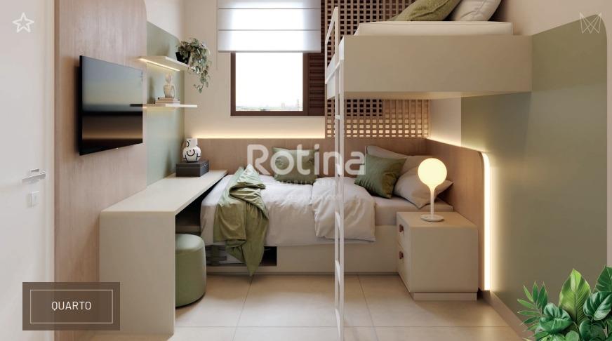 Apartamento à venda, 2 até 2 quartos em Uberlândia no bairro Aclimação no valor de R$ R$ 453.901,71 até R$ 612.583,01 - Rotina Imobiliária: Quarto 