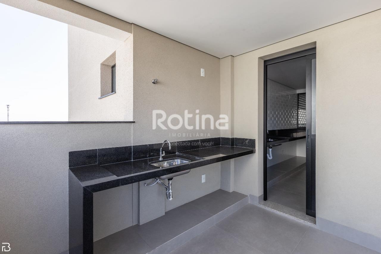 Apartamento à venda, 3 quartos em Uberlândia no bairro Martins no valor de R$ 957.125,00 - Rotina Imobiliária: Área gourmet