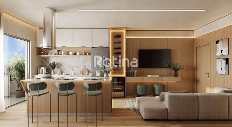 Apartamento à venda, 1 até 2 quartos em Uberlândia no bairro Jardim Sul no valor de R$ R$ 386.531,94 até R$ 666.372,72 - Rotina Imobiliária: Sala/Cozinha 