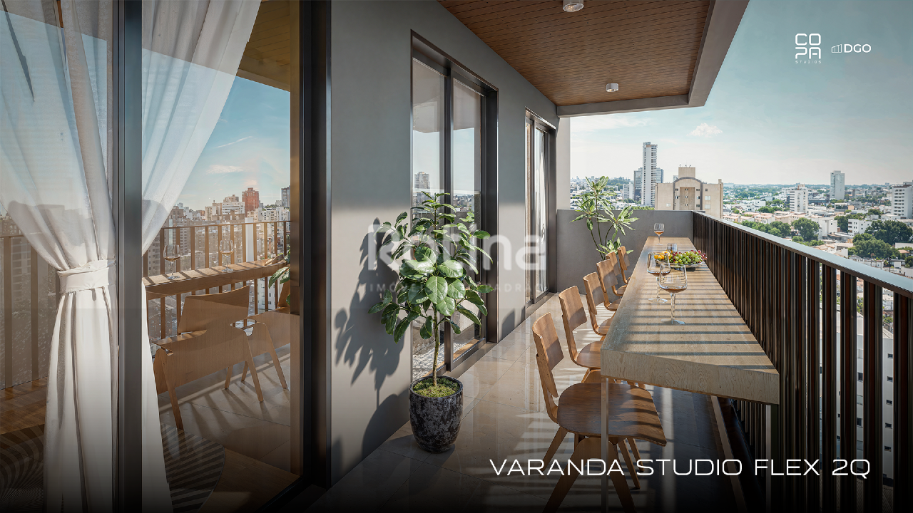 Apartamento à venda, 1 até 1 quartos em Uberlândia no bairro Copacabana no valor de R$ R$ 328.000,00 até R$ 616.640,00 - Rotina Imobiliária: Varanda Studio 