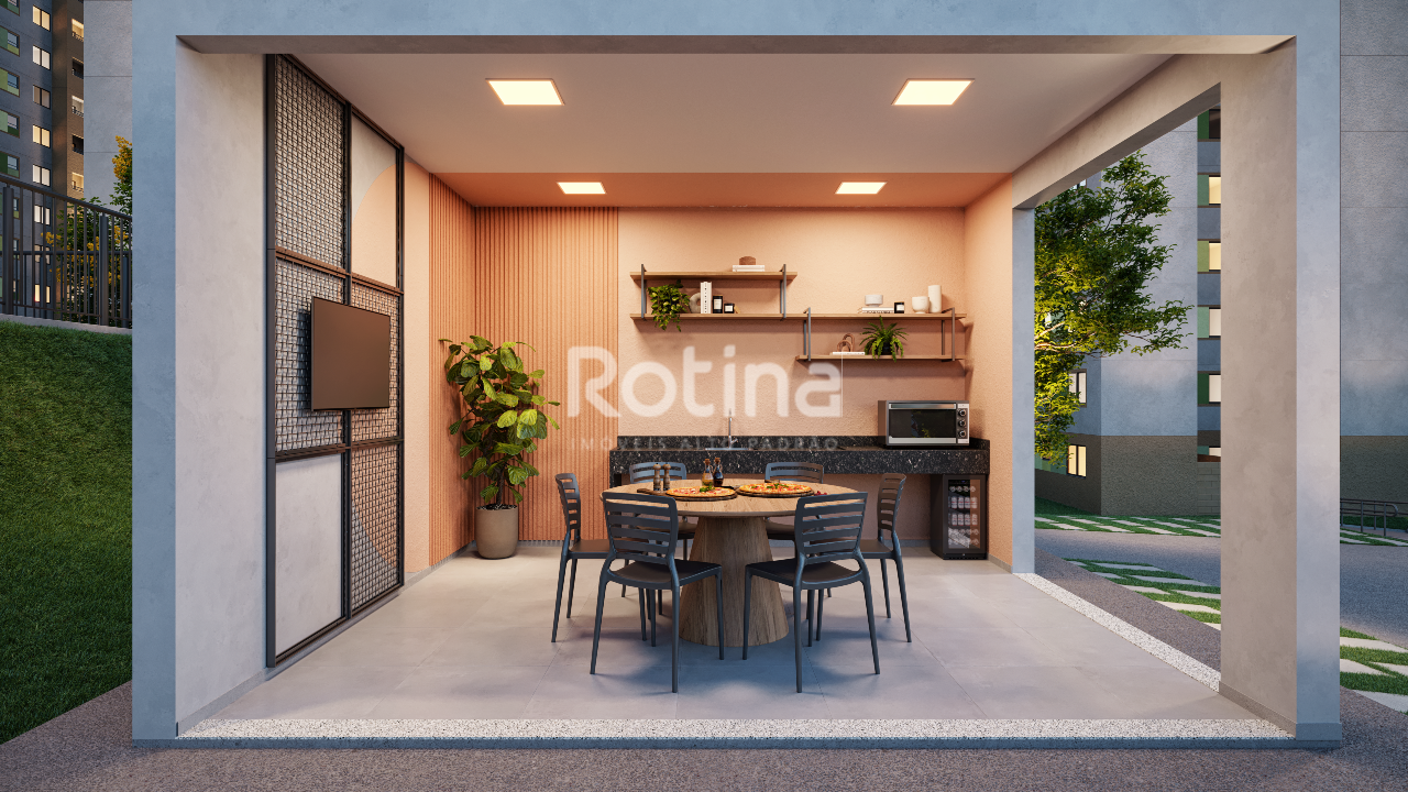 Apartamento à venda, 1 até 2 quartos em Uberlândia no bairro Chacaras Tubalina e Quartel no valor de R$ R$ 235.000,00 até R$ 250.000,00 - Rotina Imobiliária: Espaço pizza