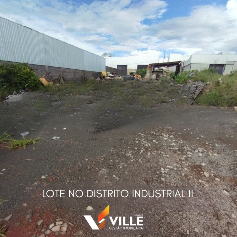 Lote à venda no Distrito industrial II : 
