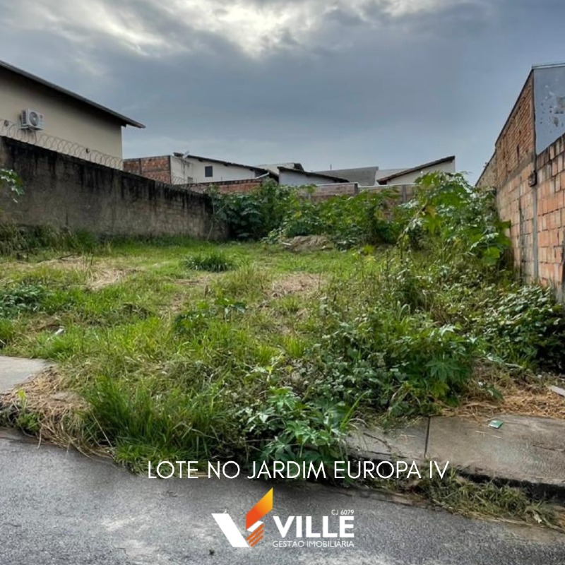 Lote à venda no Jardim Europa IV: 