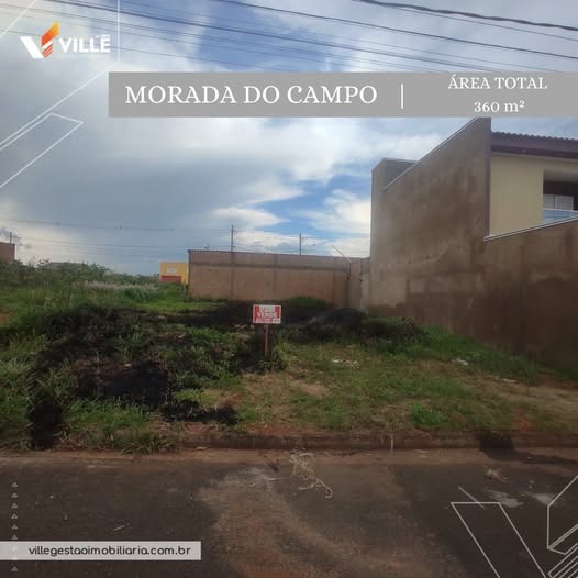 Lote à venda no Morada do Campo: 