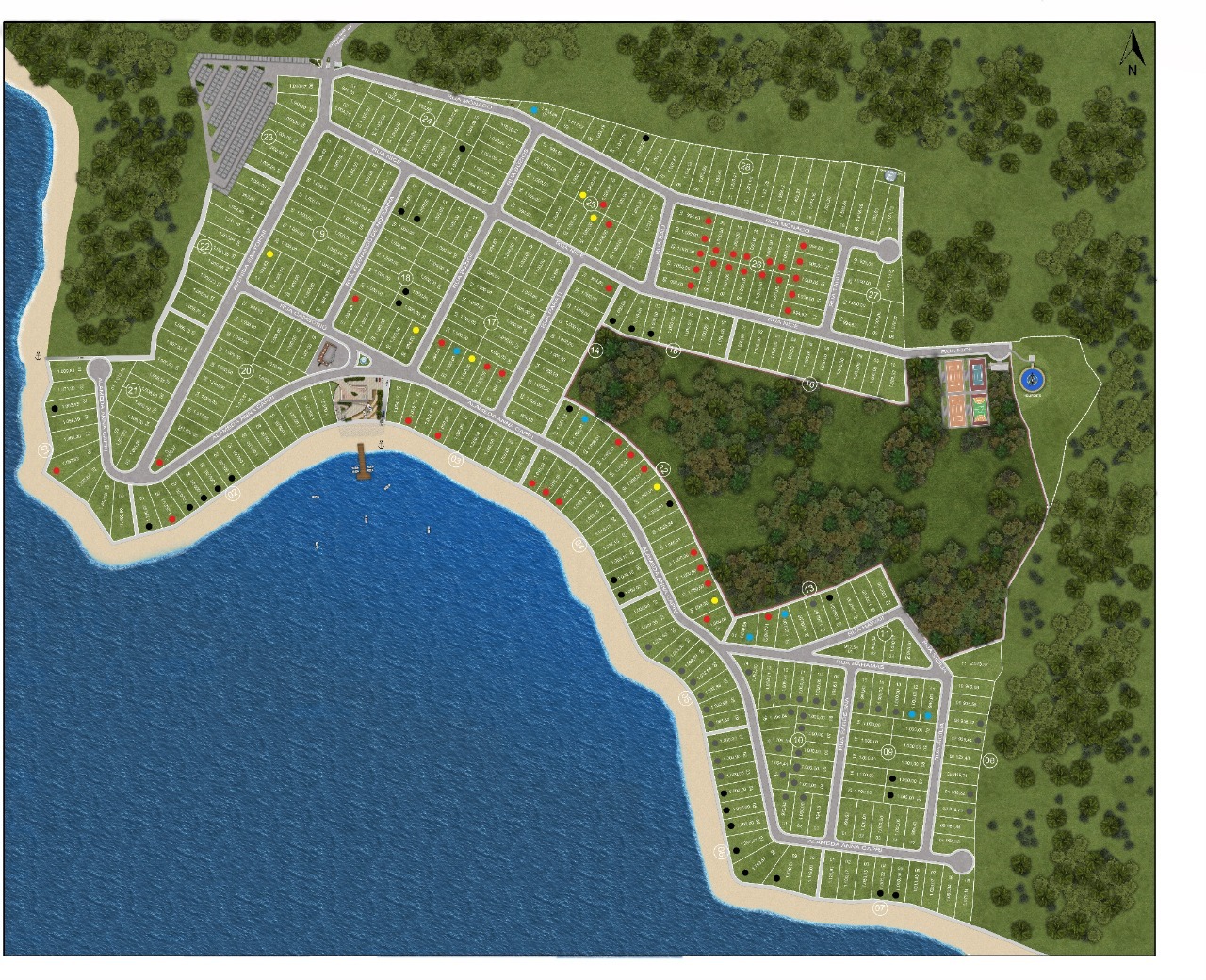 TERRENO à venda no CONDOMINIO MIRRAGE NAUTIC CLUB: 