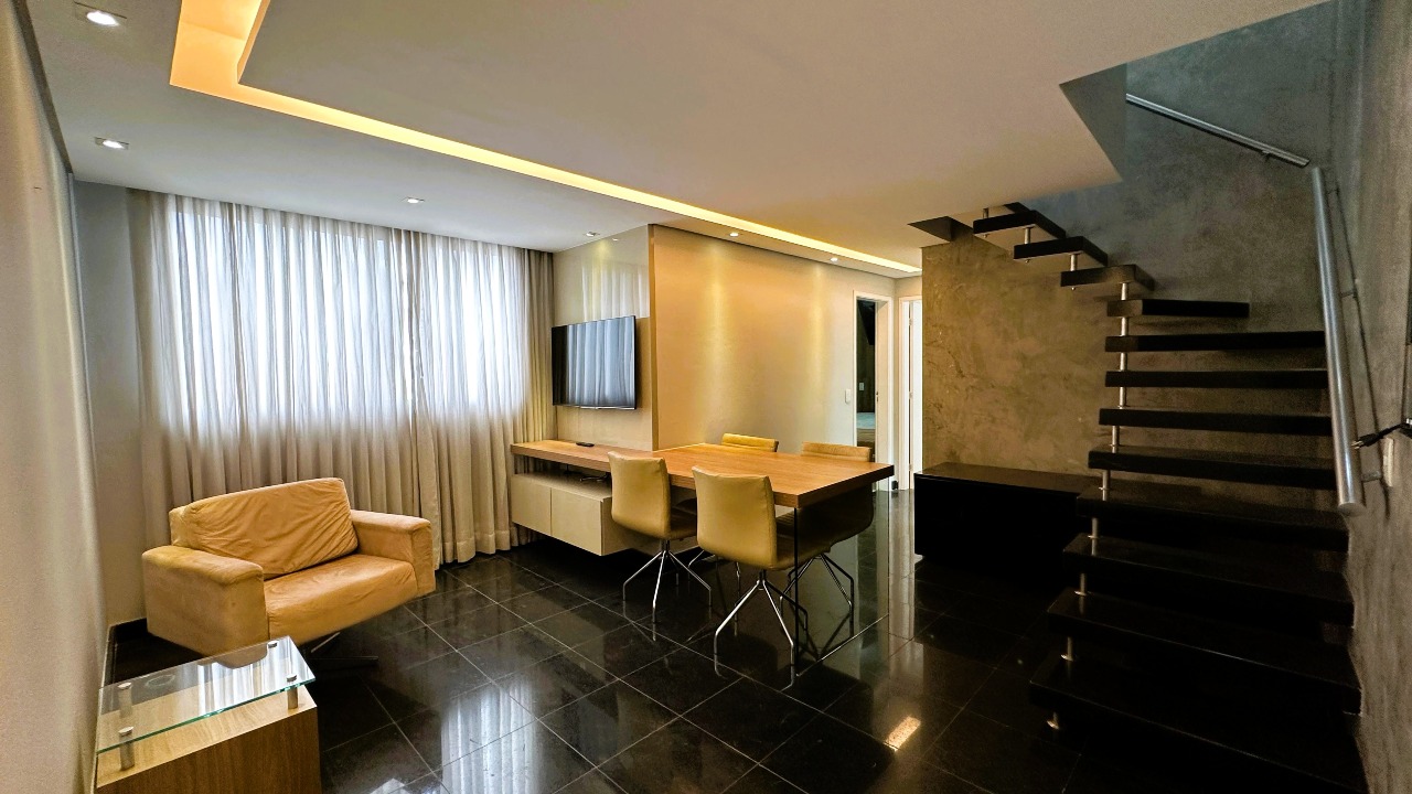 Imagem do imóvel Cobertura para aluguel, 3 quartos, 1 suíte, 2 vagas, Buritis - Belo Horizonte/MG