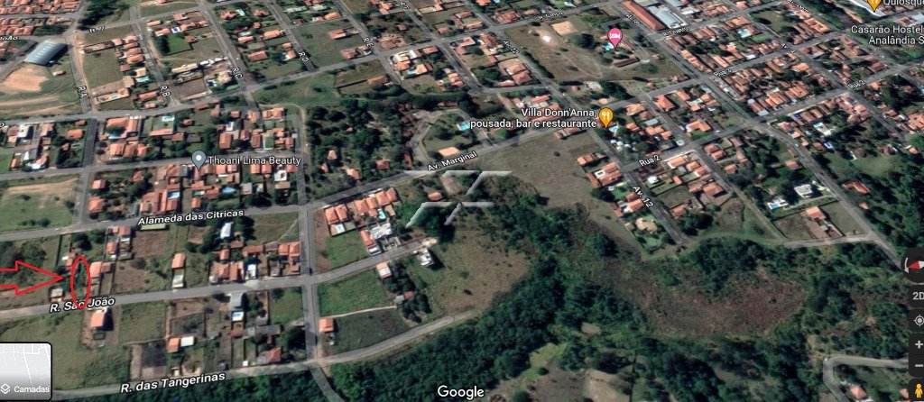 Terreno/Área à venda no Jardim Das Laranjeiras: Vista lote - Região